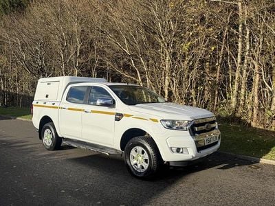 White Used 2018 Ford Ranger XLT Pickup | £11,250 (Fair price)