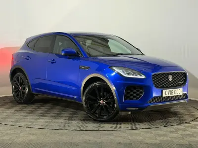 Used Jaguar E-Pace R-Dynamic 180 HP (132 kW) 2018 Blue SUV