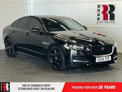 Used Jaguar XF R-Sport 180 HP (132 kW) 2017 Black Sedan
