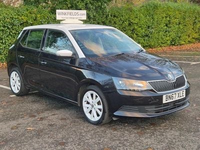 Black magic metallic Used 2017 Skoda Fabia Colour Edition Hatchback | £7,980 (Fair price)