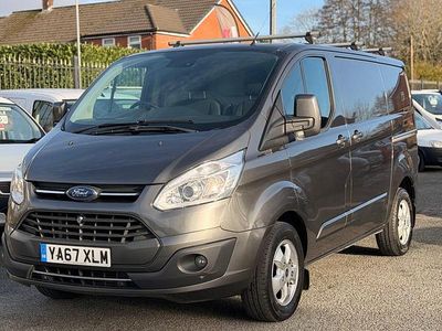 Grey Used 2017 Ford Transit Custom Limited Van | £10,995 (Good price)