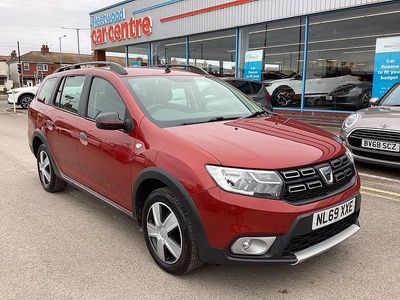 Used Dacia Logan MCV Stepway 2019 Red Estate