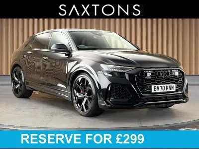 Used Audi RS Q8 Advanced 600 HP (441 kW) 2020 Orca black metallic/orca black metallic SUV