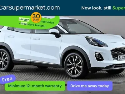 Begagnad Ford Puma Titanium 155 HK (114 kW) 2023 Vit SUV