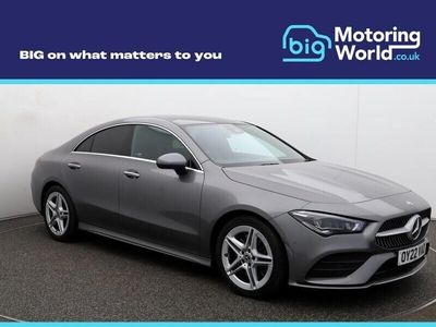 used Mercedes CLA250 CLA Class 2.0AMG Line (Premium Plus 2) Coupe 4dr Petrol 7G-DCT Euro 6 (s/s) (224 ps) AMG body Saloon