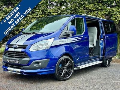 Blue Used 2014 Ford Transit Custom Limited Estate | £10,950 (Good price)