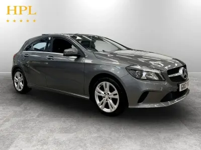 Begagnad Mercedes A180 109 HK (80 kW) 2017 Grå Halvkombi