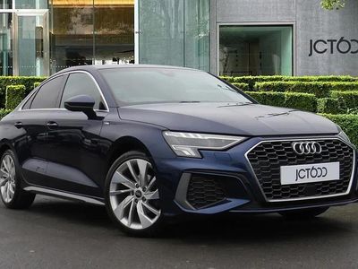 Used Audi A3 S-Line 147 HP (108 kW) 2022 Blue Sedan