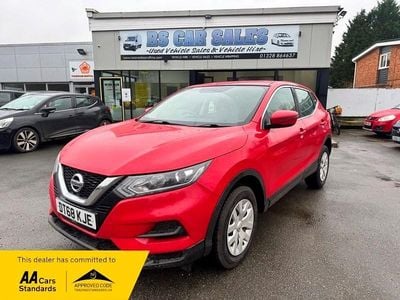 Begagnad Nissan Qashqai Visia 2019 Röd SUV