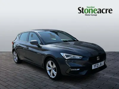 Used Seat Leon FR 110 HP (80 kW) 2021 Grey Hatchback