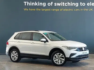 Used VW Tiguan Life 150 HP (110 kW) 2021 White SUV