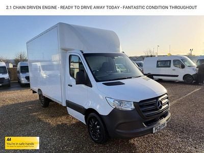 Used Mercedes Sprinter Progressive 143 HP (105 kW) 2021 White Van