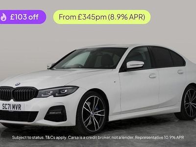 White Used 2021 BMW 320 M Sport Sedan | £21,009 (Fair price)