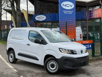 New Peugeot Partner 131 HP (96 kW) 2025 White MPV