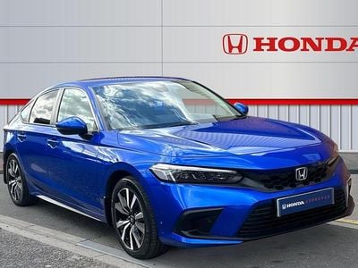 Used Honda Civic Elegance 182 HP (133 kW) 2023 Blue Hatchback