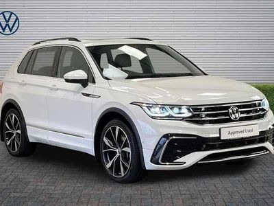 Used VW Tiguan R-line 200 HP (147 kW) 2021 Pure white SUV
