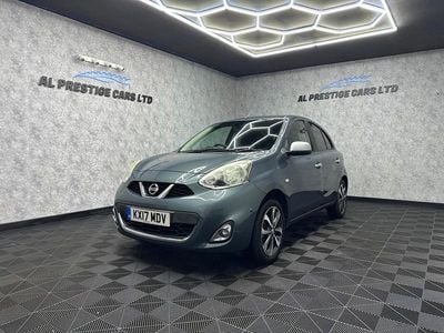 Begagnad Nissan Micra N-TEC 2017 Grå Halvkombi
