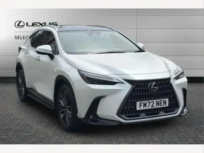 Used Lexus NX350h 245 HP (180 kW) 2022 Sonic white SUV