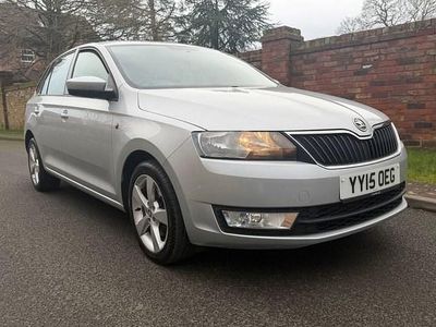 Used Skoda Rapid 105 HP (77 kW) 2015 Silver Hatchback