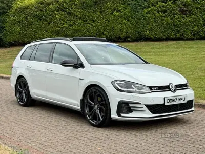 Used VW Golf VII GTD 184 HP (135 kW) 2017 White Estate