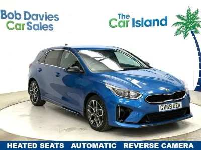 Used Kia Ceed GT-Line 140 HP (102 kW) 2020 Blue Hatchback
