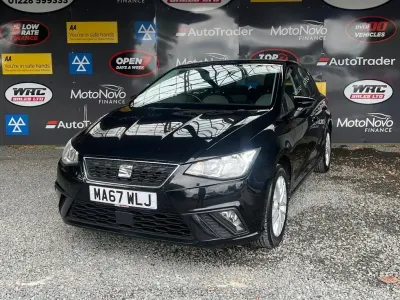 Used Seat Ibiza SE 75 HP (55 kW) 2017 Black Hatchback