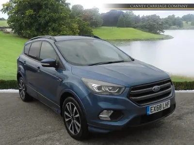 Used Ford Kuga ST-Line 150 HP (110 kW) 2018 Blue SUV