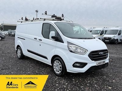 Used Ford Transit Custom Trend 105 HP (77 kW) 2020 White Van