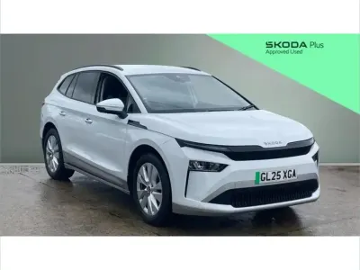 Used Skoda Enyaq iV SE L 150 kW (204 HP) 2025 White SUV