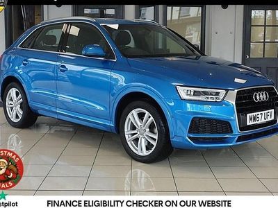 Blue Used 2017 Audi Q3 S-Line SUV | £17,770 (Fair price)