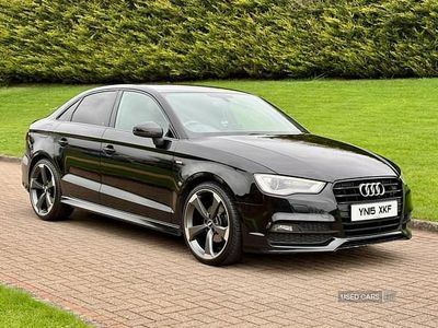 Used Audi A3 S-Line 2015 Black Sedan