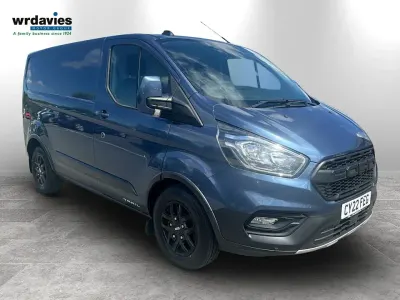 Used Ford Transit Custom 130 HP (95 kW) 2022 Blue Van