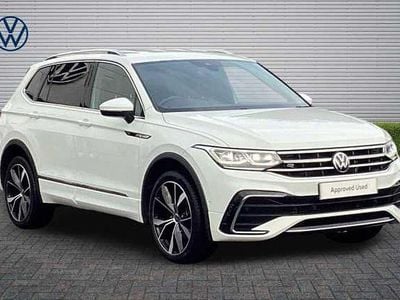 Used VW Tiguan Allspace R-line 150 HP (110 kW) 2022 White SUV