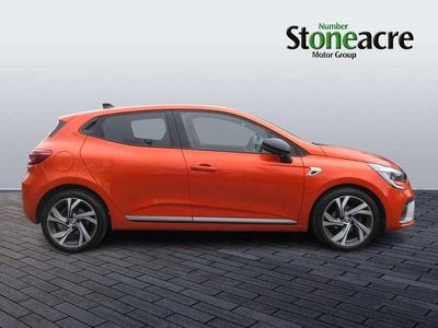 Used Renault Clio V RS Line 90 HP (66 kW) 2023 Orange Hatchback