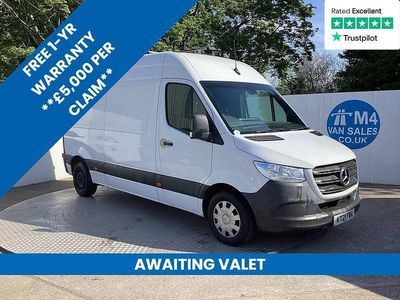 Begagnad Mercedes Sprinter Premium 2021 Vit Van