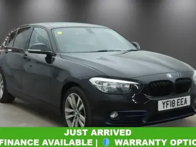 Usado BMW 118 Sport Line 136 HP (100 kW) 2018 Preto Citadino