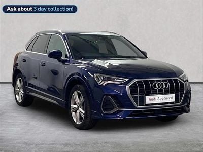 Used Audi Q3 S-Line 150 HP (110 kW) 2022 Blue SUV