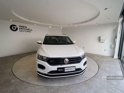 White Used 2019 VW T-Roc R-line SUV | £18,590 (Fair price)
