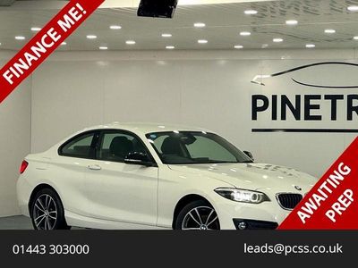 Used BMW 218 Sport Line 150 HP (110 kW) 2017 White Coupe