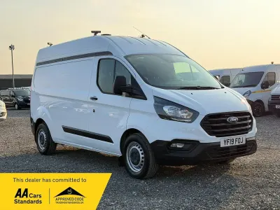 Used Ford Transit Custom 130 HP (95 kW) 2019 White Van