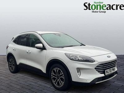 Used Ford Kuga Titanium 120 HP (88 kW) 2020 White SUV