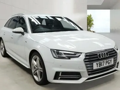 Used Audi A4 S-Line 2017 White Estate
