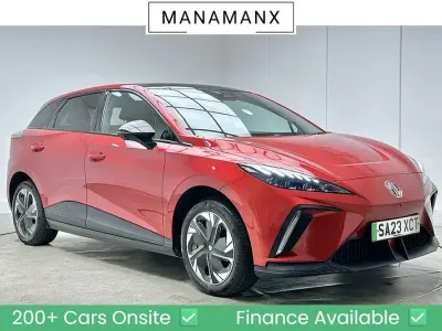 Used MG MG4 EV Trophy 319 kW (435 HP) 2023 Red Hatchback
