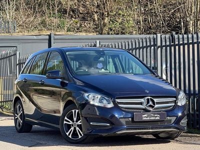 Used Mercedes B180 Executive 109 HP (80 kW) 2017 Blue MPV