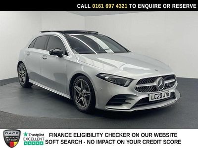 Used Mercedes A200 AMG line 163 HP (119 kW) 2020 Silver Hatchback