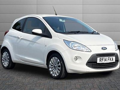 Used Ford Ka Zetec 69 HP (50 kW) 2014 Crystal white Hatchback