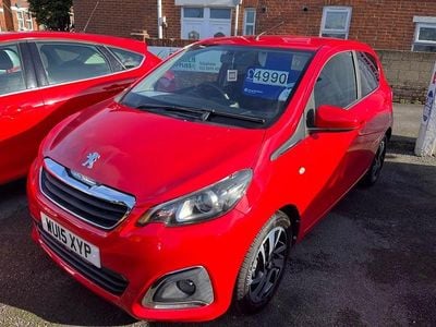 Used Peugeot 108 Allure 82 HP (60 kW) 2015 Red Hatchback