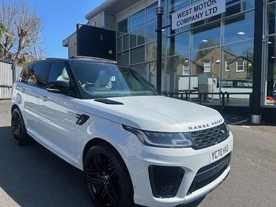 Used Land Rover Range Rover Sport SVR 575 HP (422 kW) 2020 White SUV