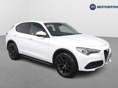 White Used 2019 Alfa Romeo Stelvio SUV | £19,349 (Fair price)
