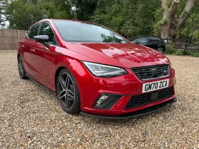 Used Seat Ibiza FR Sport 116 HP (85 kW) 2020 Red Hatchback